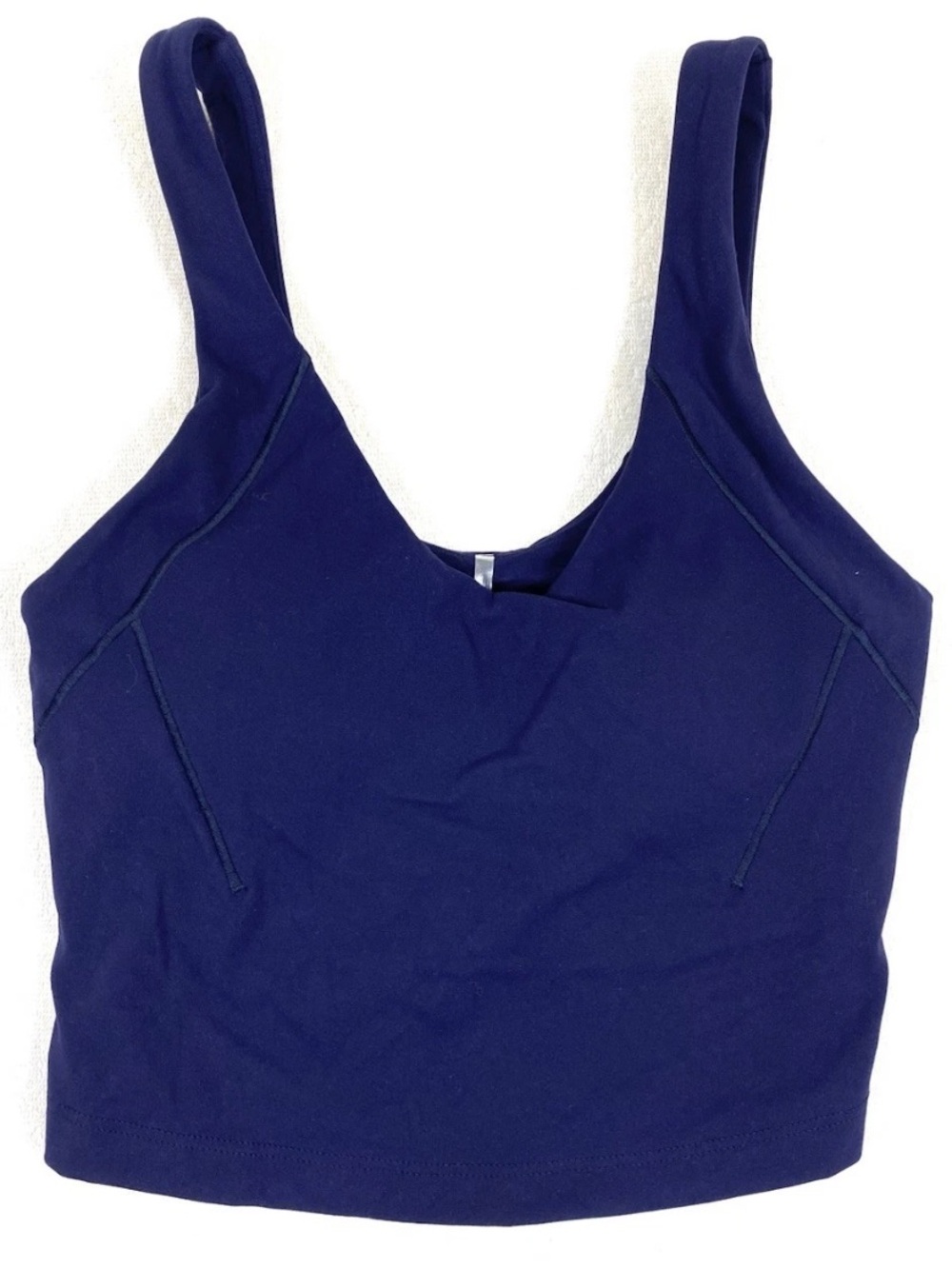 CALIA Inspire Womens XS Opulent Blue Scoop Neck Tank Built In Bra NWT
